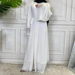 Fashionable Arab Cardigan Chiffon Robe - EX-STOCK Canada