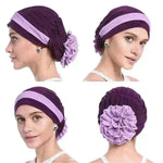 Fashionable Women's Double Color Board Bead Caps - EX-STOCK CANADA