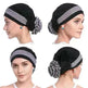 Fashionable Women's Double Color Board Bead Caps - EX-STOCK CANADA