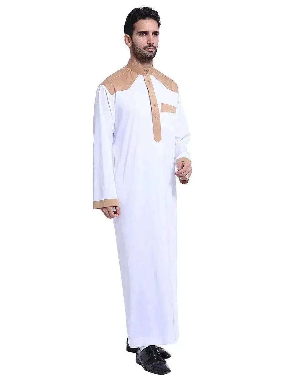 Robe pour hommes arabe de Dubaï tendance et élégante Moyen-Orient - Jalabiya marocaine pour hommes EX-STOCK Canada