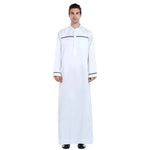 Fashionable and Elegant Foreign Trade Arab Middle East Men's Robe Moroccan Men's Jalabiya - EX-STOCK Canada
