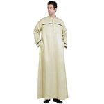 Fashionable and Elegant Foreign Trade Arab Middle East Men's Robe Moroccan Men's Jalabiya - EX-STOCK Canada