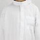 Fashionable and Elegant Washed Velvet Embroidered Stand Collar Arab Small Male Robe Moroccan Men's Jalabiya - EX-STOCK Canada