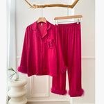 Feather Model Loose Pajamas For Women - EX-STOCK Canada