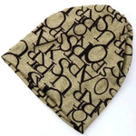Female's Cotton Letter turban confinement fashion hat - EX-STOCK Canada