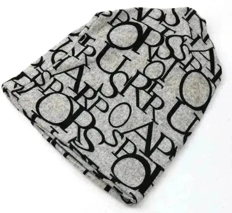 Female's Cotton Letter turban confinement fashion hat - EX-STOCK Canada