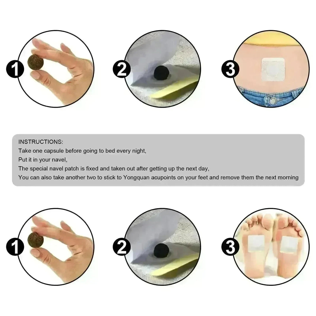 Firming Belly Ginger Body Shaping Sticker - EX-STOCK CANADA