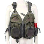 Fishing Outdoor Sport Flying Men Respiratory Jacket Safety Vest Survival Utility Vest - EX-STOCK CANADA