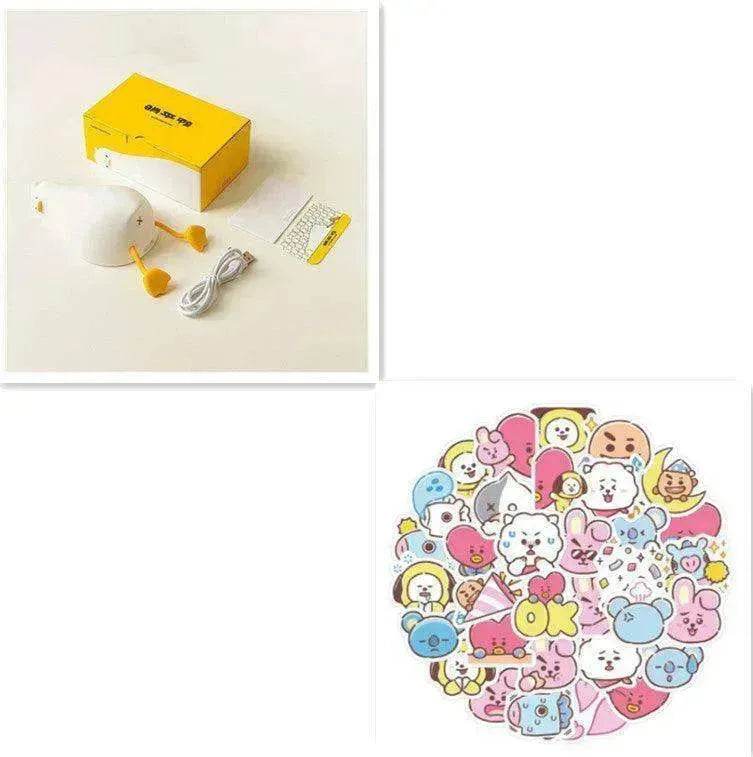 Flat Duck Silicone Night Light Children's Bedside Lamp - EX-STOCK Canada