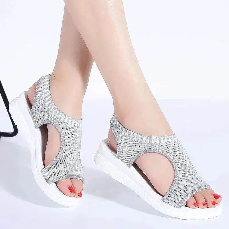 Flat bottom casual student mesh women's shoes - EX-STOCK Canada