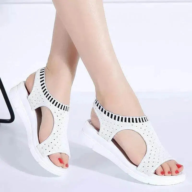 Flat bottom casual student mesh women's shoes - EX-STOCK Canada