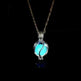 Fluorescent Stone Three-dimensional Planet Noctilucent Necklace - EX-STOCK CANADA