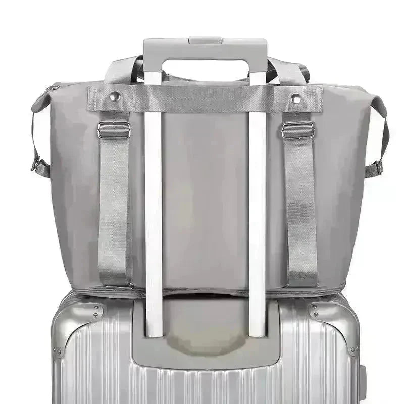 Folding Travel Bags For Backpack Handbag Sholder Bag Gym Fitness Weekender Overnight Women - EX-STOCK CANADA