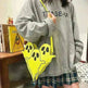 Funny 3D Ghost Cartoon Shoulder Bag: Cute Halloween Crossbody - EX-STOCK CANADA