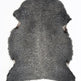 Grey Short Wool Gotland Sheepskin 