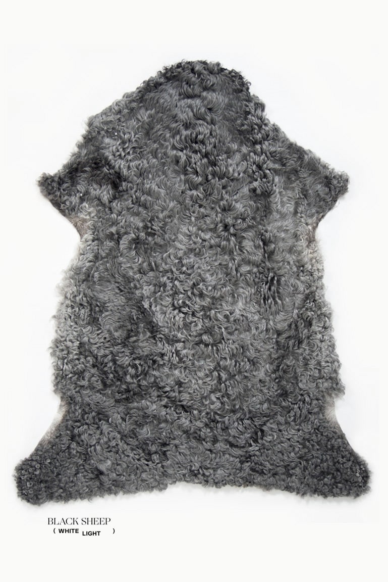 Grey Medium Wool Gotland Sheepskin EX-STOCK Canada 