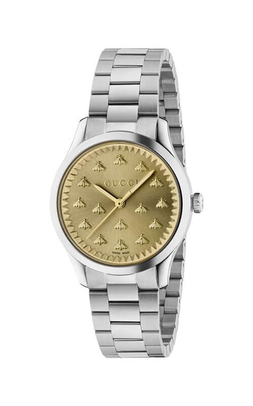 Reloj GUCCI G-Timeless Oro Lacado con Múltiples Abejas YA1265035 - EX-STOCK Canada
