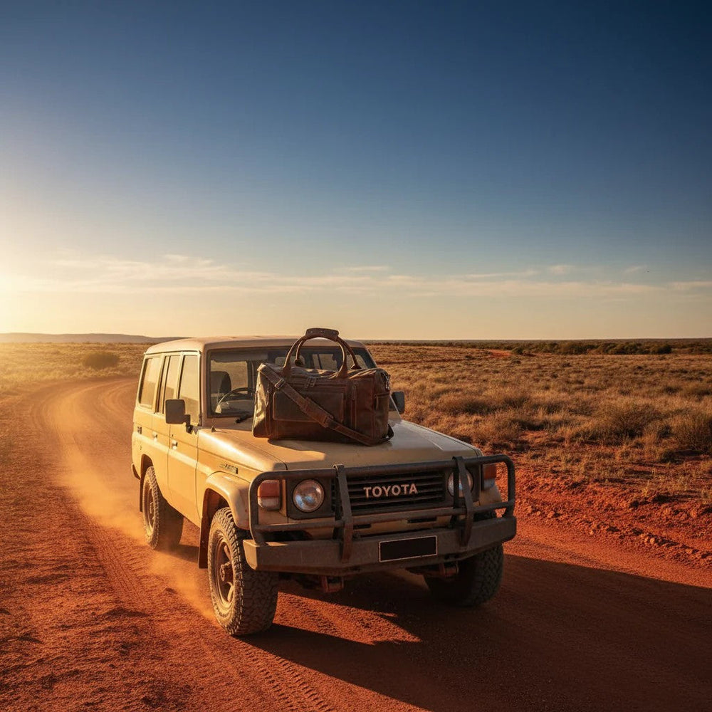 Bolsa de viaje grande Greenwood Leather ReginaEX-STOCK Canada 