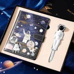 Galaxy Dream Coloring Page Notebook Cute Cartoon Astronaut - EX-STOCK Canada