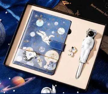 Galaxy Dream Coloring Page Notebook Cute Cartoon Astronaut - EX-STOCK Canada