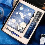 Galaxy Dream Coloring Page Notebook Cute Cartoon Astronaut - EX-STOCK Canada