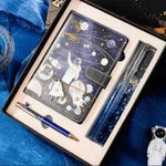 Galaxy Dream Coloring Page Notebook Cute Cartoon Astronaut - EX-STOCK Canada