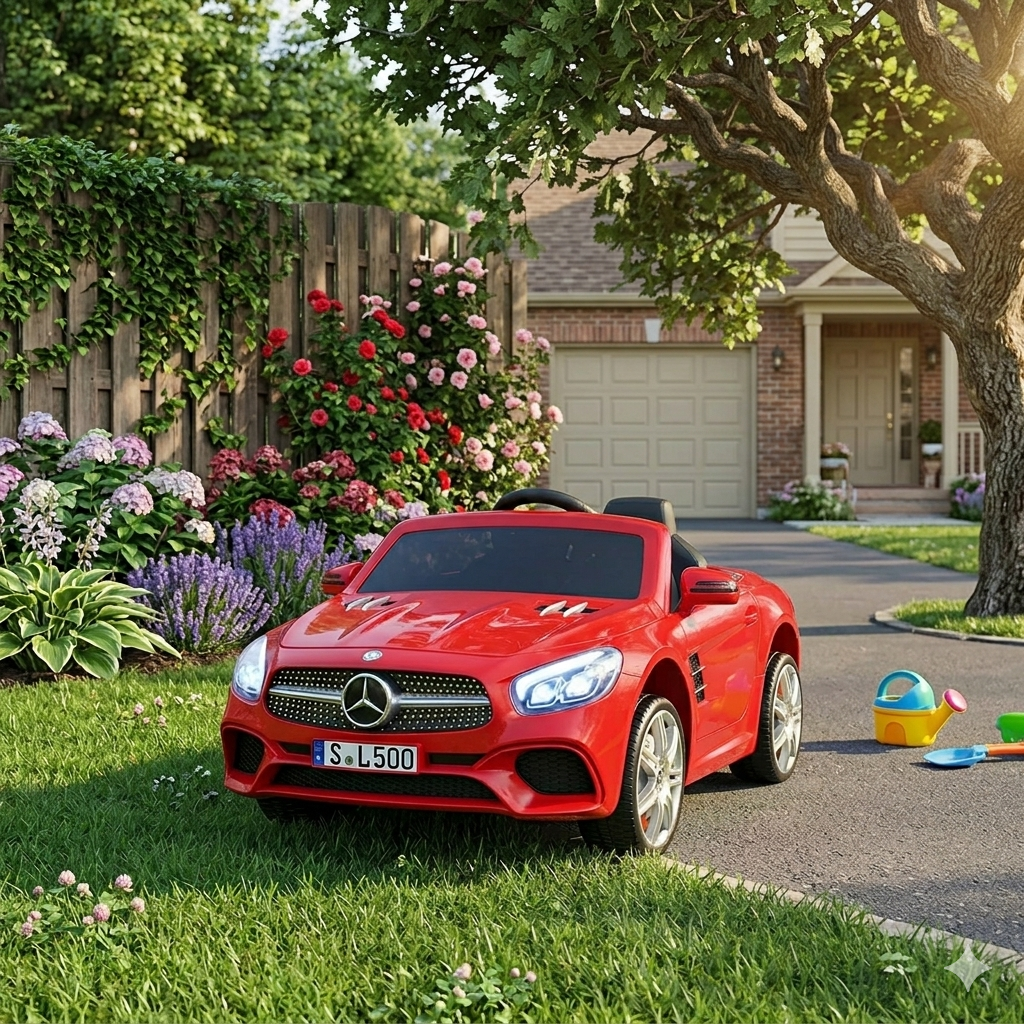 2026 Mercedes Benz 12V SL500 Kids Ride On Car with Remote Control 