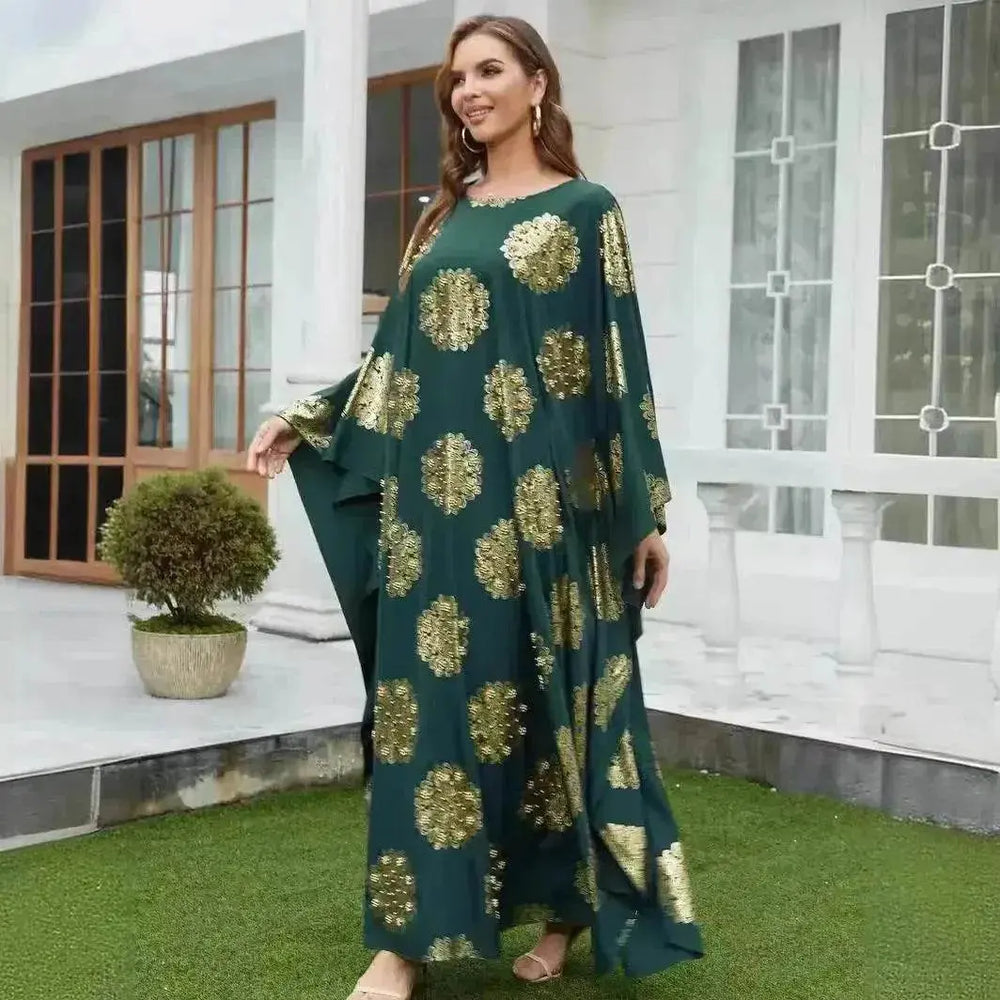 Gilding Batwing Sleeve Arab Women's Robes - EX-STOCK Canada