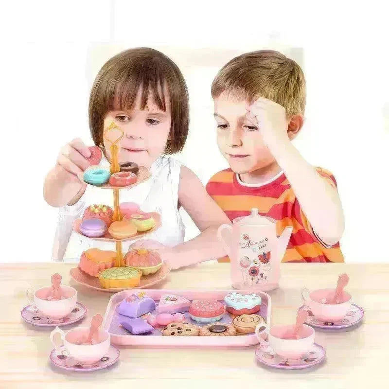 Girl Play House Simulation Food Dessert Cake Toy Gift Box Set - EX-STOCK CANADA