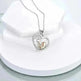Girls and Horse Pendant Necklace Sterling Silver Gifts for Women Girls - EX-STOCK CANADA