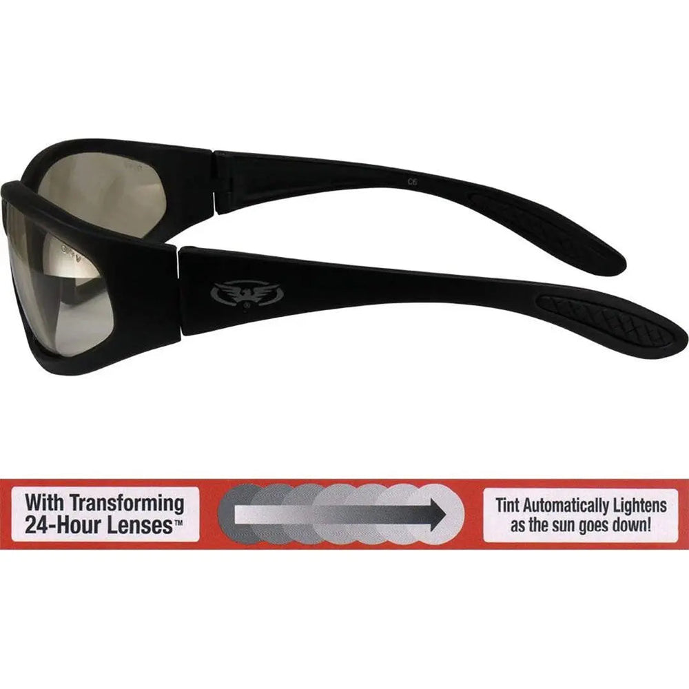 Lunettes Global Vision Hercules 24 avec verres photochromiques à changement de couleurEX-STOCK Canada 