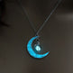 Glowing Pendant Necklaces Silver Plated Chain Necklaces - EX-STOCK Canada
