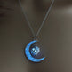 Glowing Pendant Necklaces Silver Plated Chain Necklaces - EX-STOCK Canada