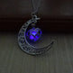 Glowing Pendant Necklaces Silver Plated Chain Necklaces - EX-STOCK Canada