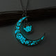 Glowing Pendant Necklaces Silver Plated Chain Necklaces - EX-STOCK Canada