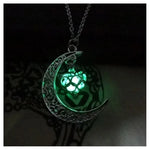 Glowing Pendant Necklaces Silver Plated Chain Necklaces - EX-STOCK Canada