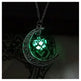 Glowing Pendant Necklaces Silver Plated Chain Necklaces - EX-STOCK Canada