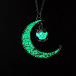 Glowing Pendant Necklaces Silver Plated Chain Necklaces - EX-STOCK Canada