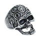 Anillo GoSteel Skull para Hombres GearheadEX-STOCK Canada 