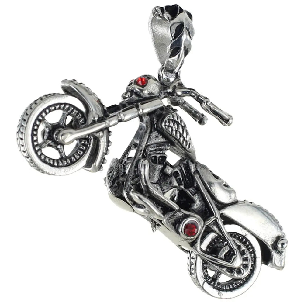 Colgante de Moto de Carreras Ghost Rider para Hombre de GoSteelEX-STOCK Canada 