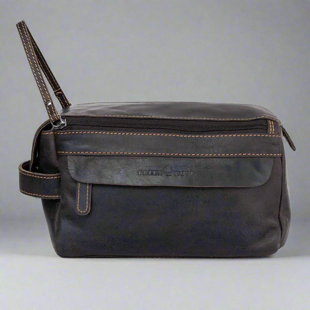 Neceser de viaje Greenwood Leather DarwinEX-STOCK Canada 