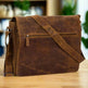 Sac d'ordinateur portable en cuir Greenwood 