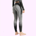 Gym High Waist Leggings Women Knitted Workout Running Yoga Pants - EX-STOCK Canada