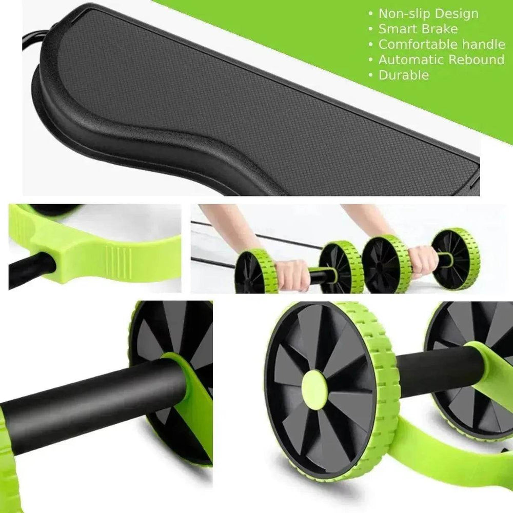 Gym Wheel Family Abs Wheel Gym Wheel Roller Quiet Rally Row - EX-STOCK Canada