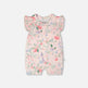 Combinaison en mousseline de coton rose imprimée de baies 