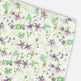 Ensemble Tunique en Jersey et Capri en Coton Lavande et Vert Imprimé Fleurs 