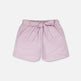 Shorts en jersey lavande 