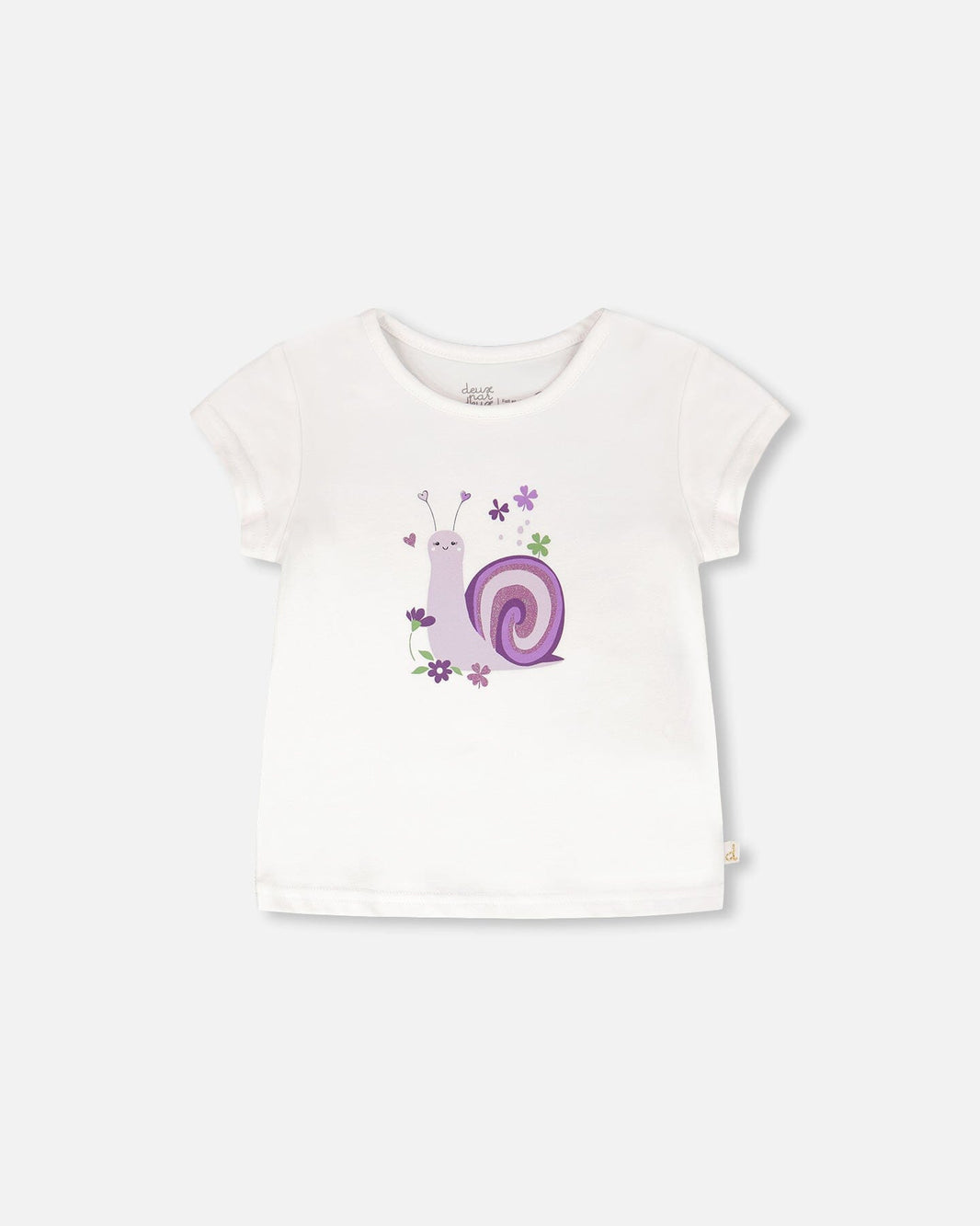 Organic Cotton Jersey T-Shirt White 