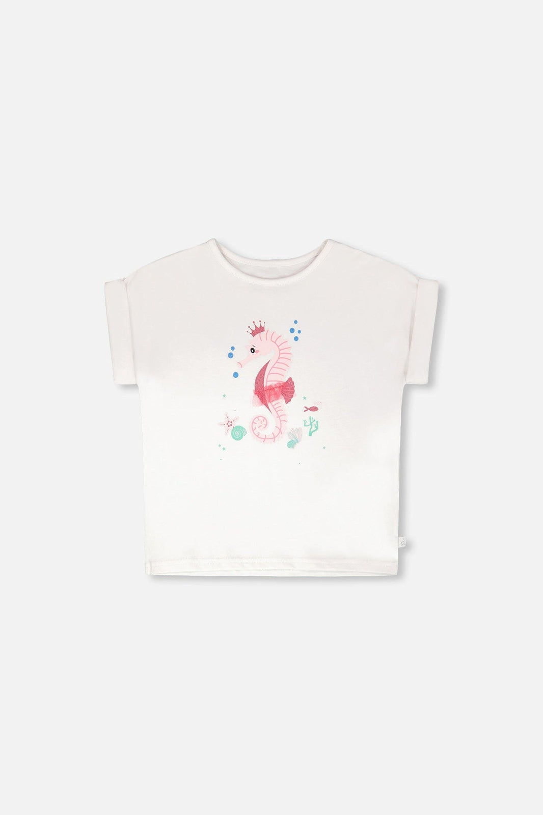 Organic Cotton Jersey T-Shirt White 