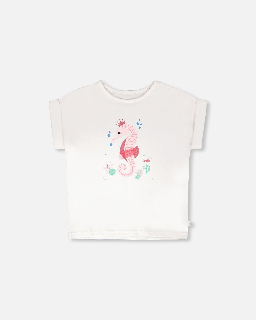 Organic Cotton Jersey T-Shirt White 